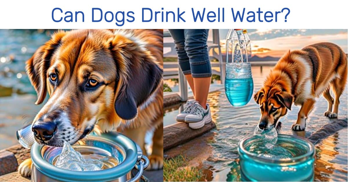 Can Dogs Drink Well Water